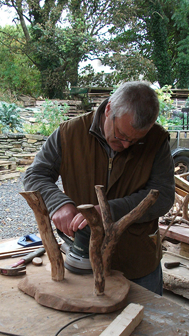 making a stool